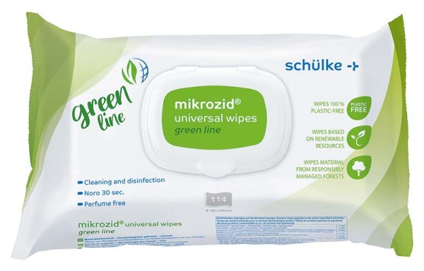 mikrozid® universal wipes greenline