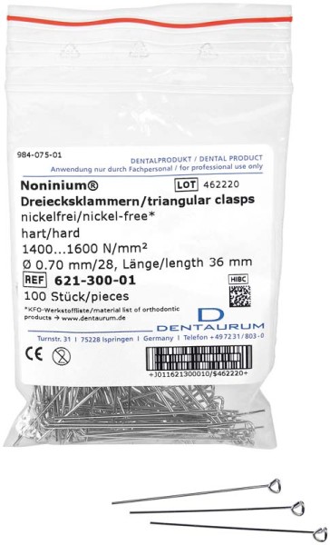 Noninium® Dreiecksklammer