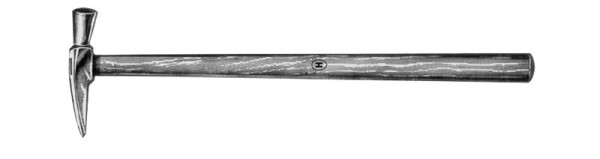 Niethammer m.Holzstiel spitz 210mm HSL 660-21 St