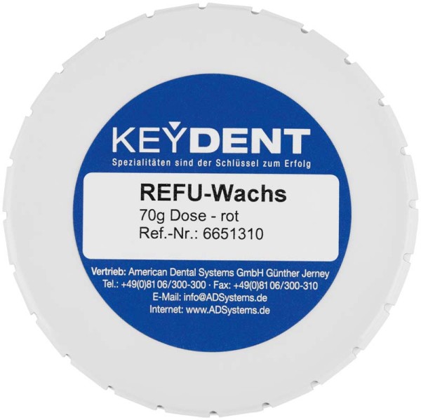 Keydent REFU- Wachs Dose 70g