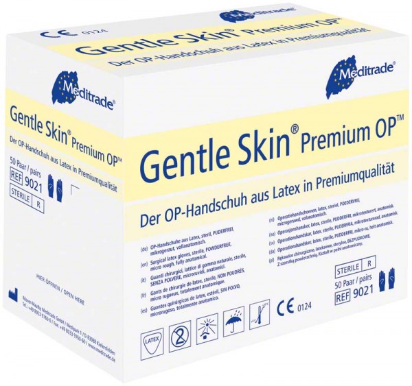 Gentle Skin Premium Gr.7,0 OP-Handschuhe 50 Paar Pa