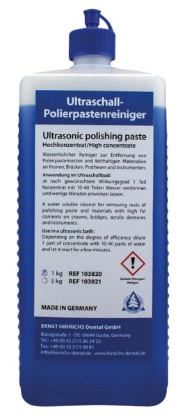 Ultraschall-Polierpastenreiniger Kanister 5kg
