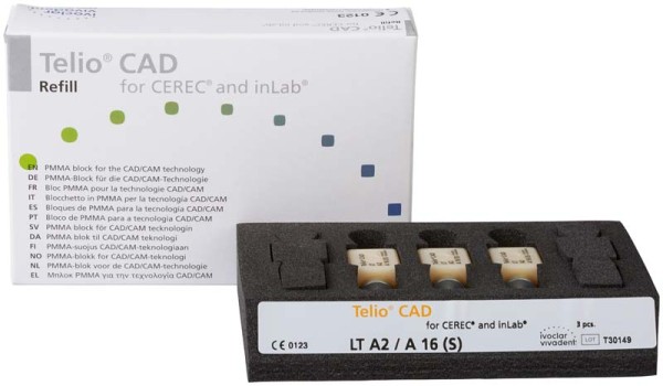 Telio® CAD A16 for CEREC/inLab