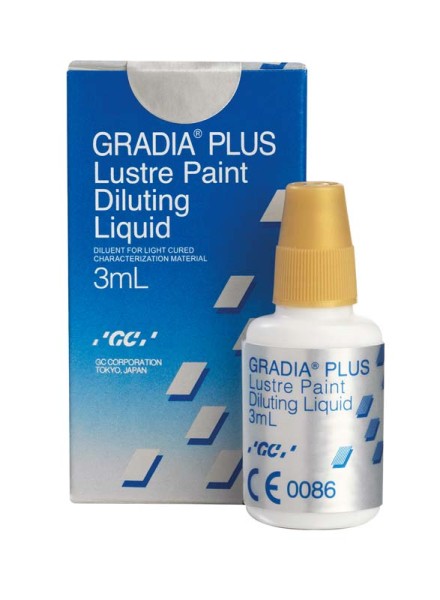 GC GRADIA PLUS Lustre Paint Verdünnungsflüssigkeit Pa 3ml