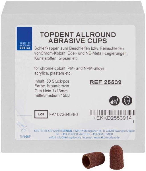 TOPDENT Abrasive Cups