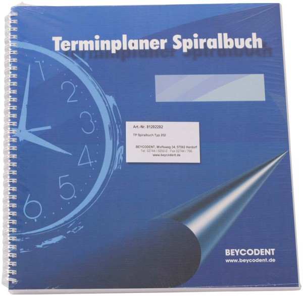 Terminplaner Spiralbuch Classic-Format