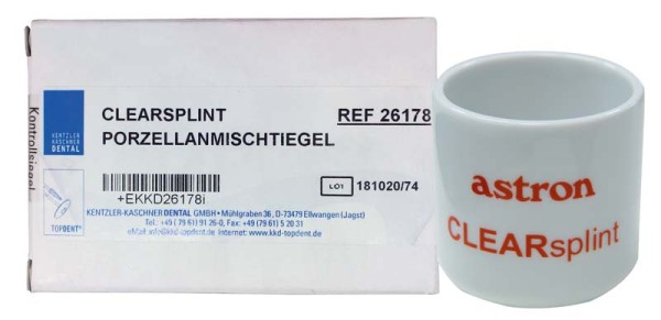 CLEARsplint® Porzellanmischtiegel