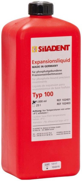 Expansionsliquid Typ 100 Flasche 1l
