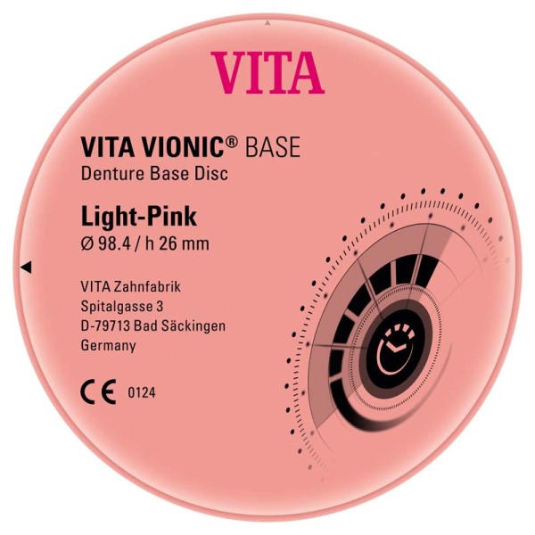VIONIC BASE orange-pink D98,4mm H26mm St